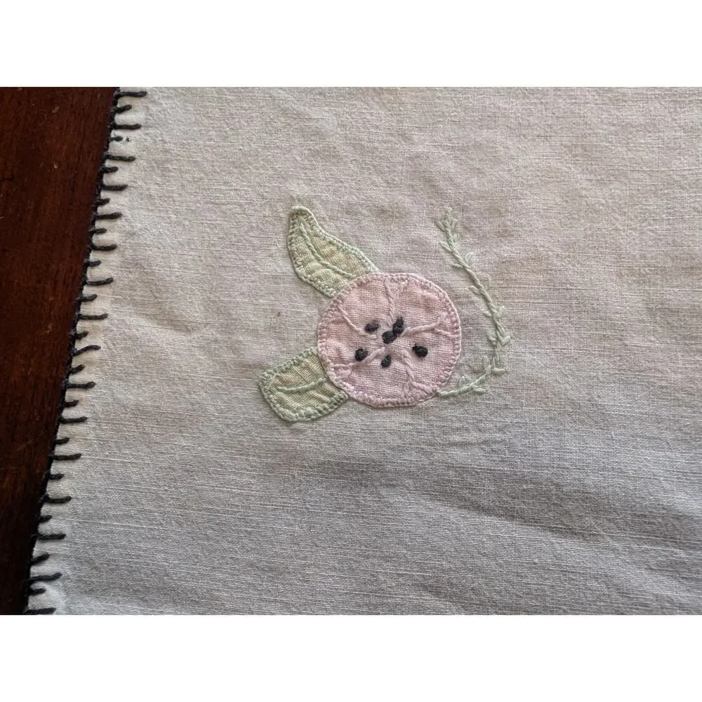 LinenTablecloth this vintage